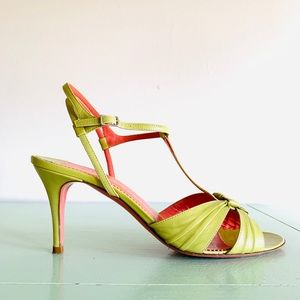 Designer LIME GREEN Heels!